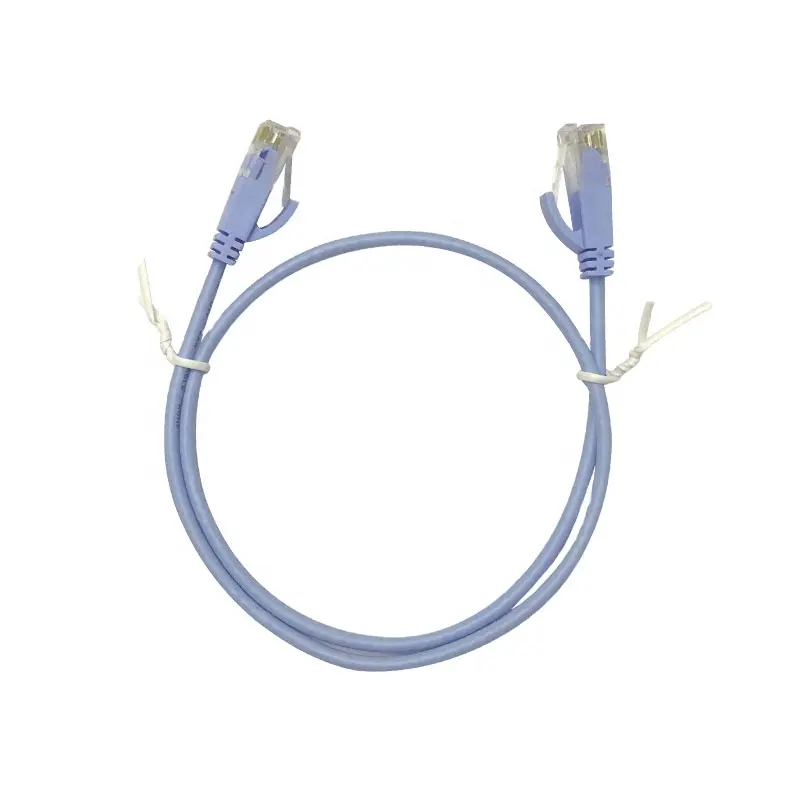 High Quality Slim Cat6 Cable Round Slim Cat 6 Patch Cable Bare Copper Cat6 Thin Patch Cables