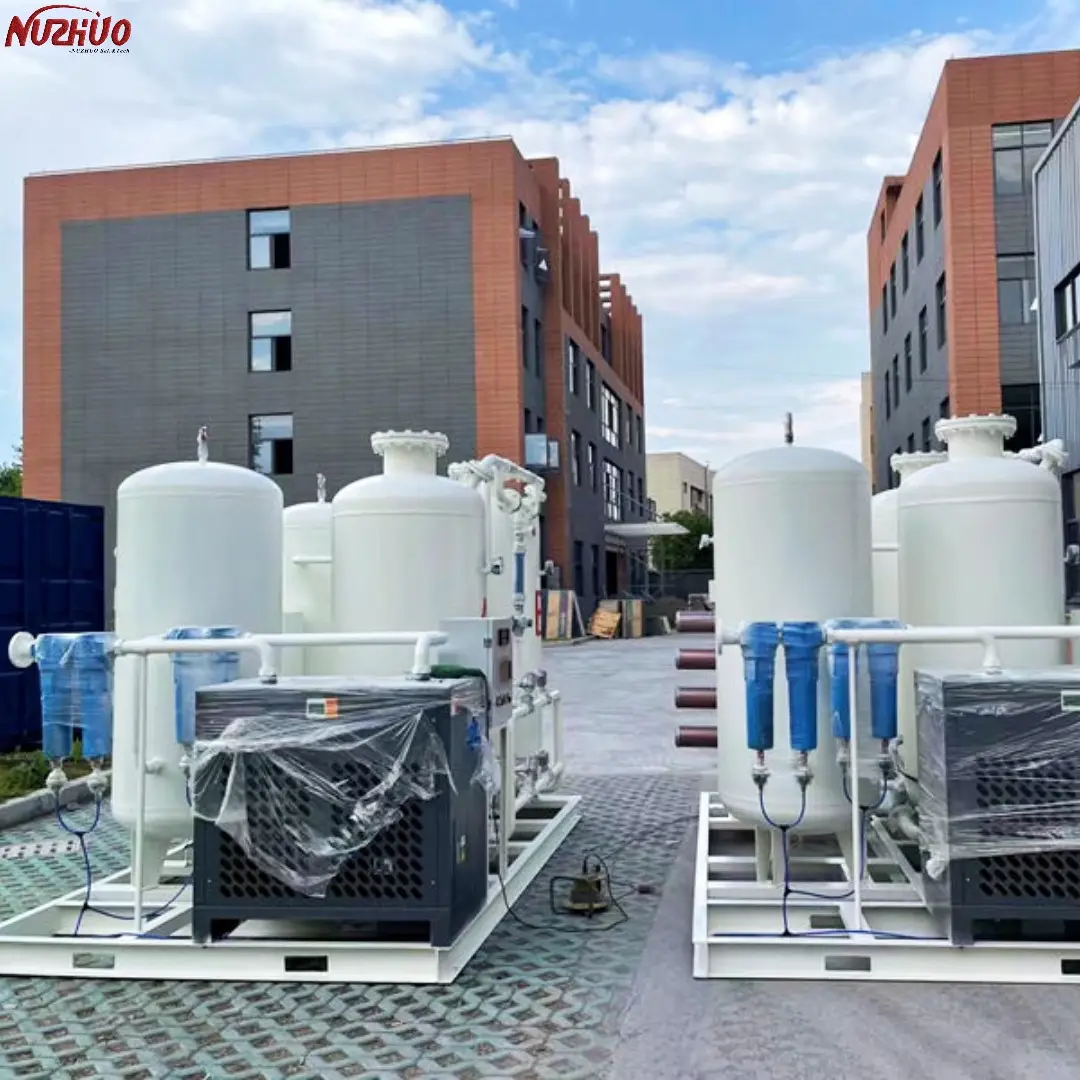 Медицинский больничный генератор О2 NUZHUO, станция для производства кислорода с цилиндрической заправкой