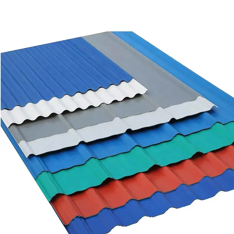 20 Gauge Galvanized Corrugated Prime G550 Zinc Aluminium Coated Steel Plate Roofing Sheet