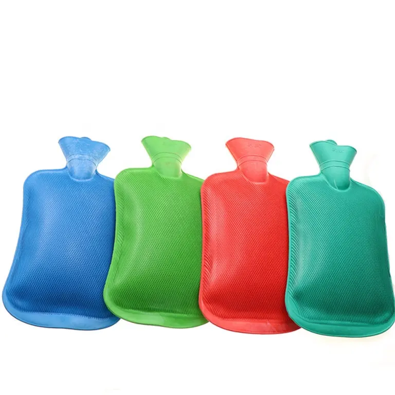 Cheap wholesale high quality 2000 ml rubber hot water bag with cover keep your family warm