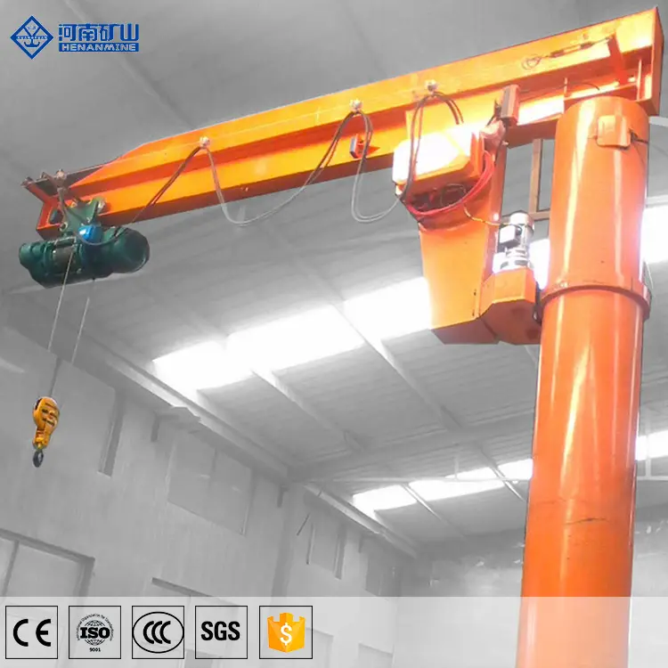 Cheap 360 degree rotating cantilever swing arm jib crane 2t 3t 5t 10t