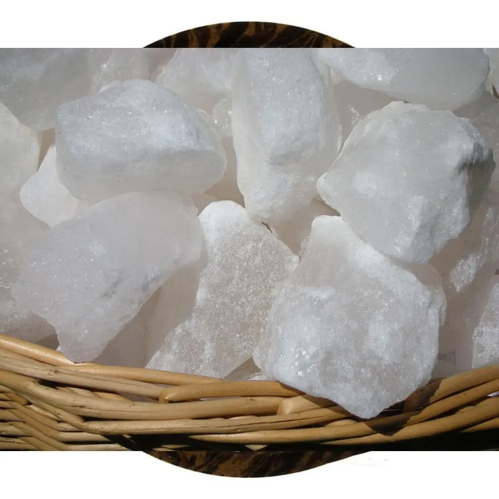 Himalayan White Rock Salt Lumps/High Quality White Crystal Rock Salt With Jambo Packing-Sian Enterprises