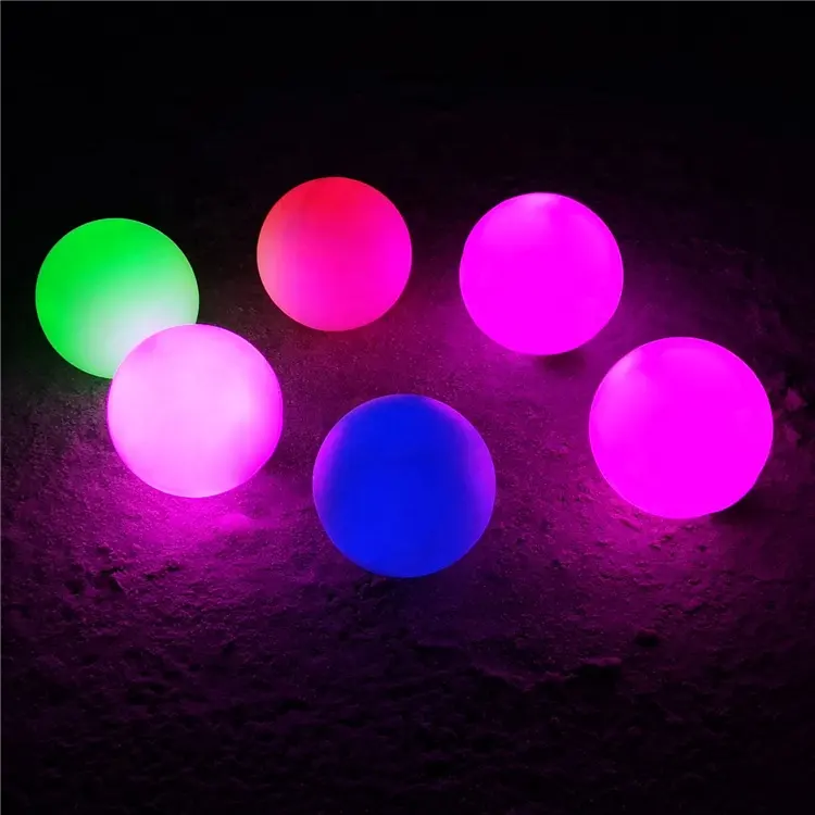 8 см диаметр Glow водонепроницаемый Led батарея мяч с подсветкой мебель