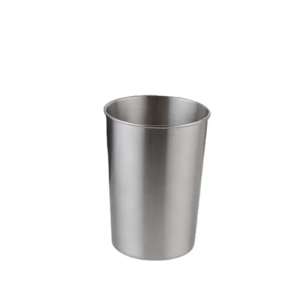 Stackable Durable Premium Stainless Steel Single Wall Cups 10oz Pint Cup Tumbler