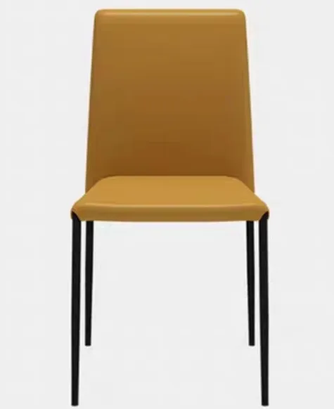 Современный простой обеденный стул с металлическими ножками, мебель для столовой, домашняя мебель, железный стул для столовой, ресторана
