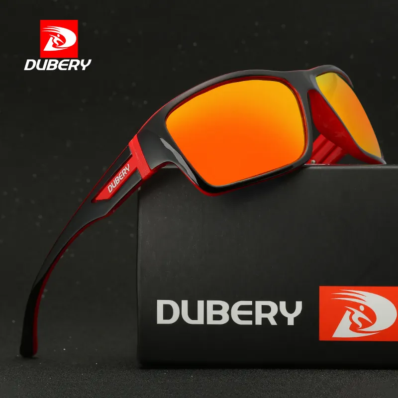 DUBERY, официальный производитель, оптовая продажа, популярные круглые спортивные солнцезащитные очки, поляризованные, УФ 400, для мужчин и женщин, солнцезащитные очки kdeam d2071