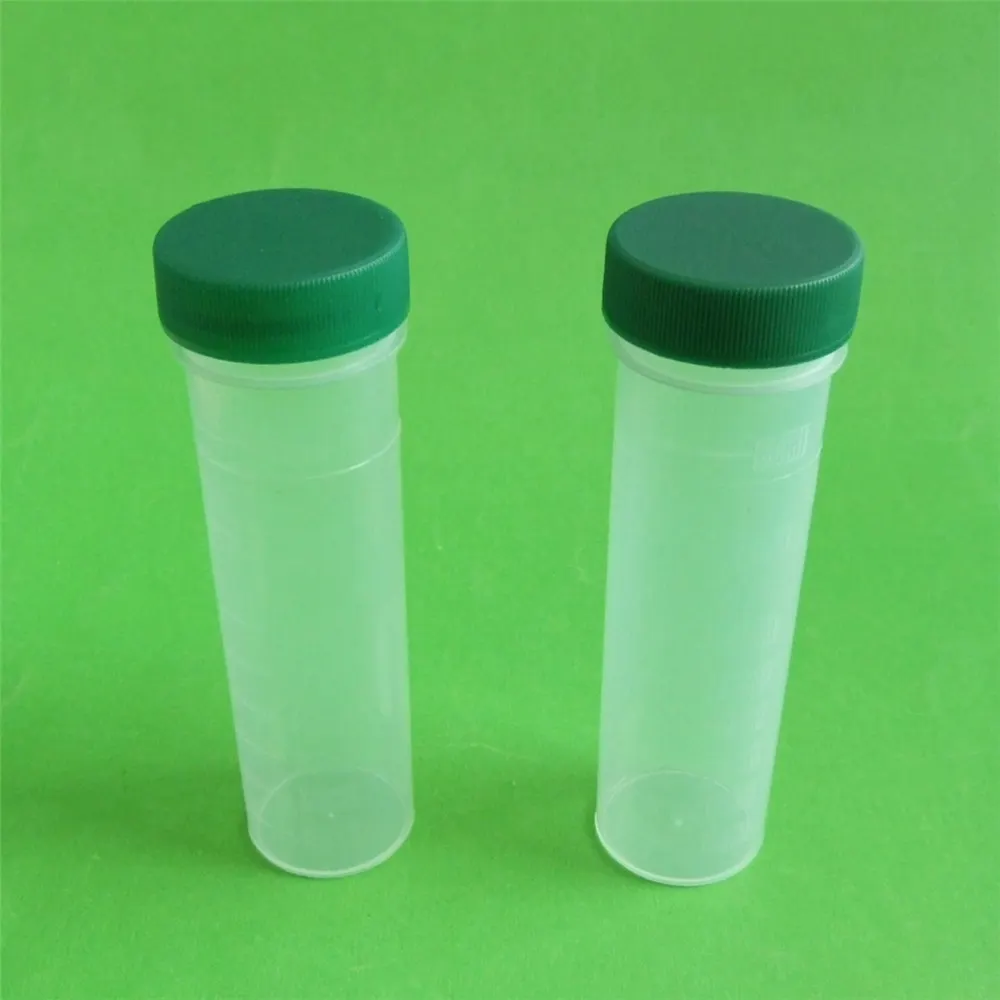 Laboratory Supply Plastic Disposable 50ml flat bottom screw cap centrifuge tube