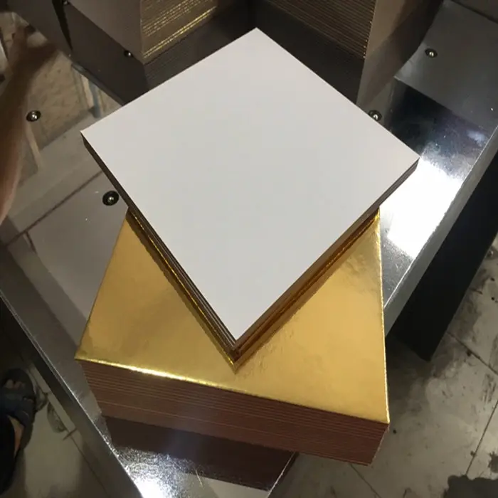 Coating Gold round paper board cake base board