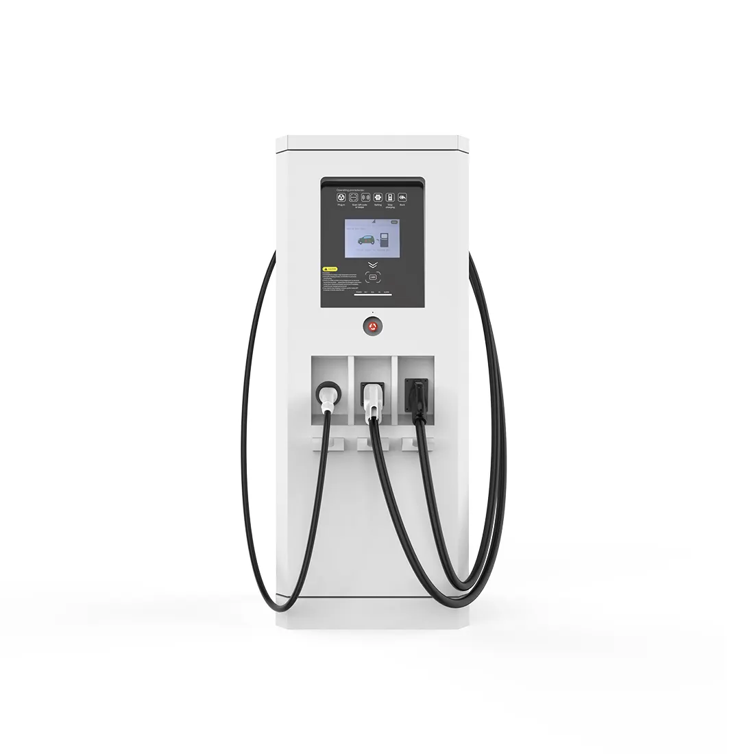 Waterproof AC/DC fast EV charger 120KW manufacturer for electric vehicle car charging station