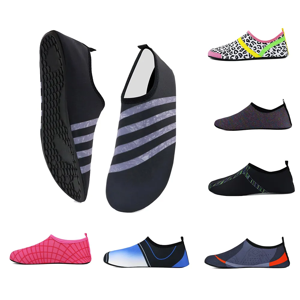 Non Slip Breathable Barefoot River Water Shoes 2021 New Men Womens Quick Dry Aqua Socks Beach Shoes