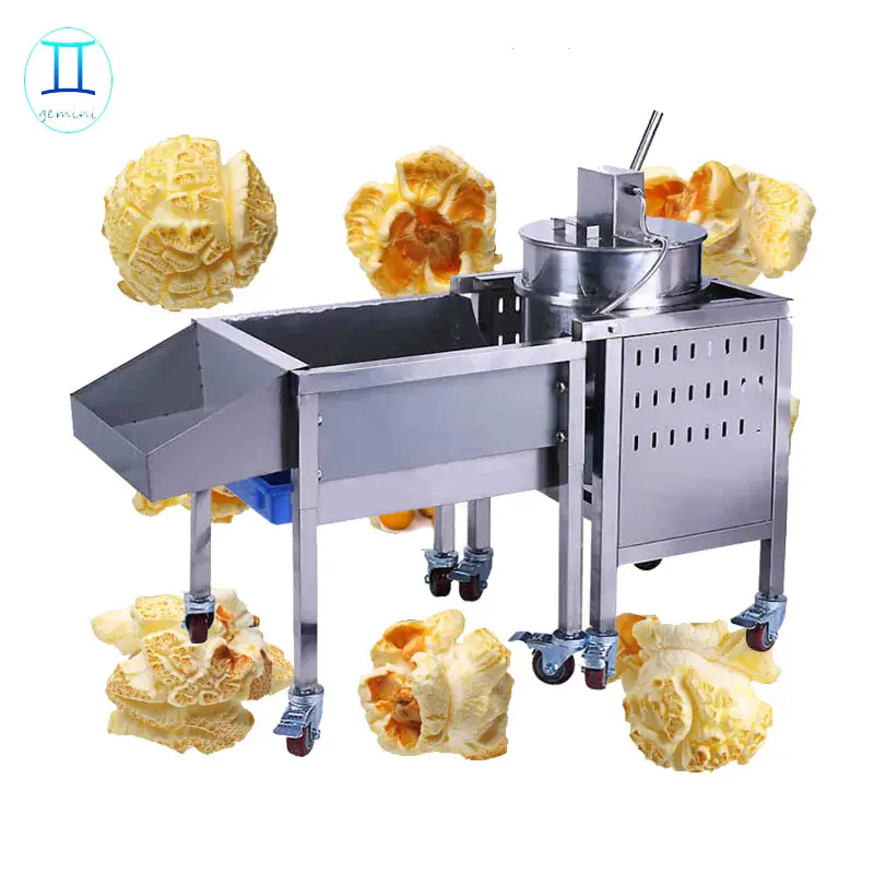 Hot air commercial popcorn machine Industrial popcorn making machine Cheap corn popping machine