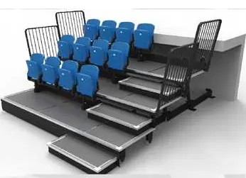 Bleacher Seats Fixed Folding Plastic Arena Seats Football Stadium Bleacher Stadium Seat