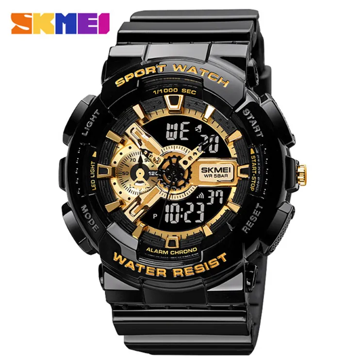 Skmei 1688 спортивные брендовые электронные часы, цифровые мужские наручные часы, белый стиль, ударопрочные военные водонепроницаемые мужские часы для плавания 2021