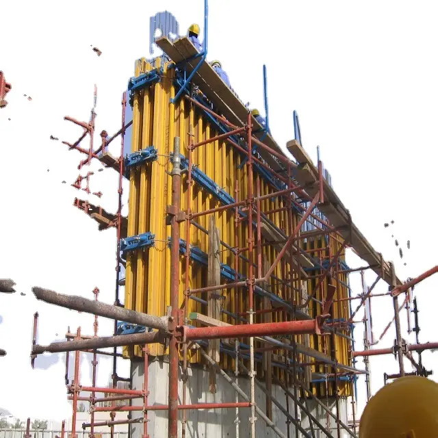 Customized Timber Beam Wall  Steel Panel Formwork System for Construction