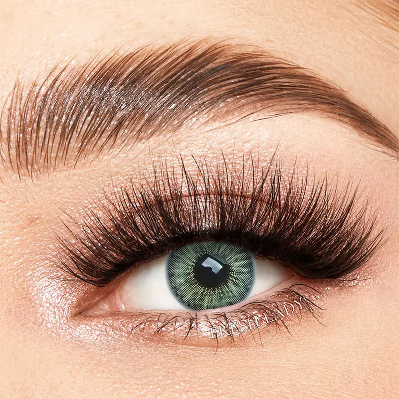 Индивидуальные яркие женские солнцезащитные серые линзы для глаз оптом цветные косметические цветные контактные линзы