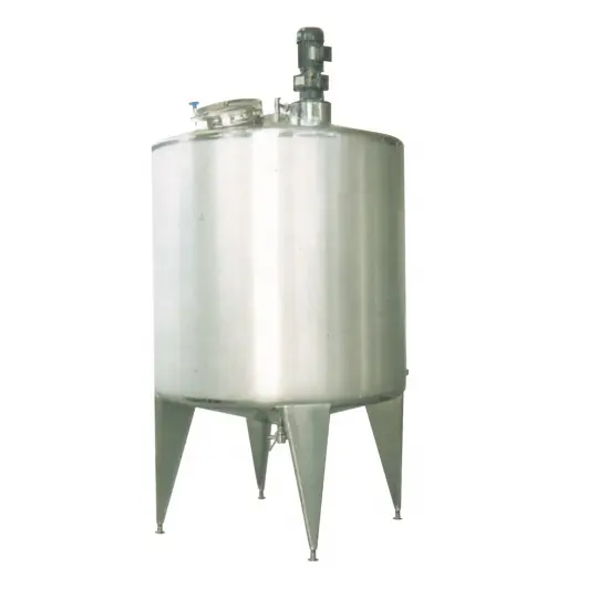Top-rated Quality Electrical Heating Stainless steel 304 Milk Fermentation Storage Tank