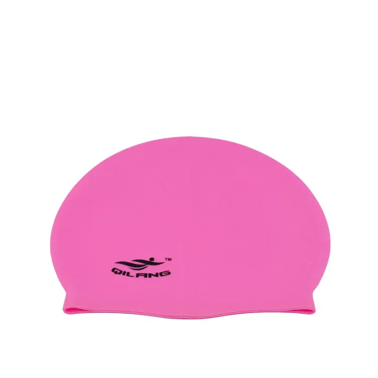 Waterproof Sports Silicone Swim Hat Custom Silicone Swimming Hat With Logo Print For Kids