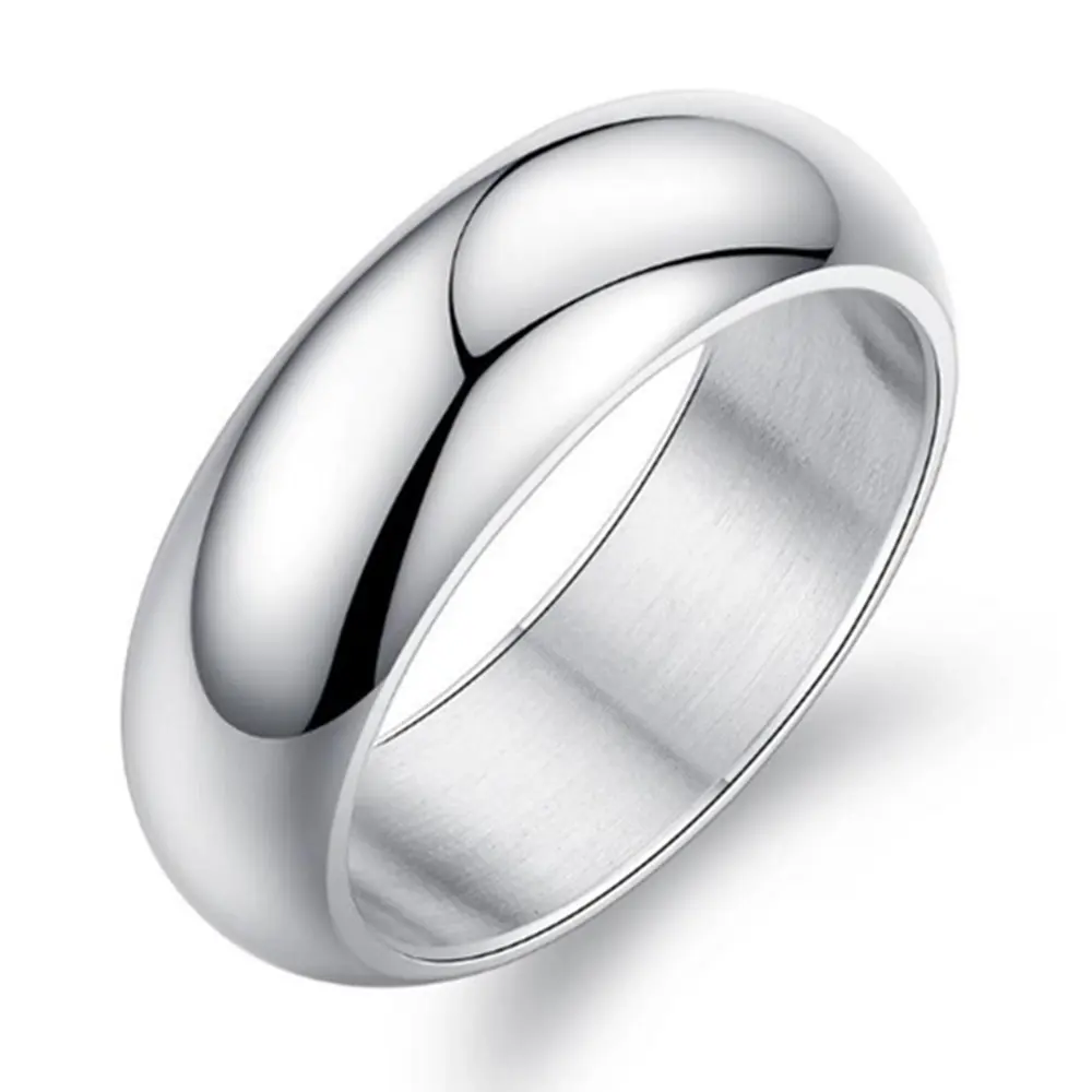 Модное мужское кольцо из серебра 925 пробы с покрытием из белого золота от производителя ювелирных изделий