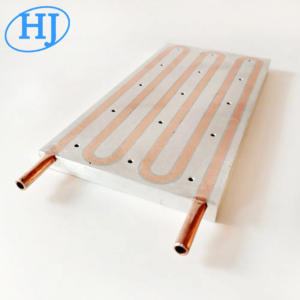 Custom Water cooling heatsink  aluminum cold plate Water cooling plate