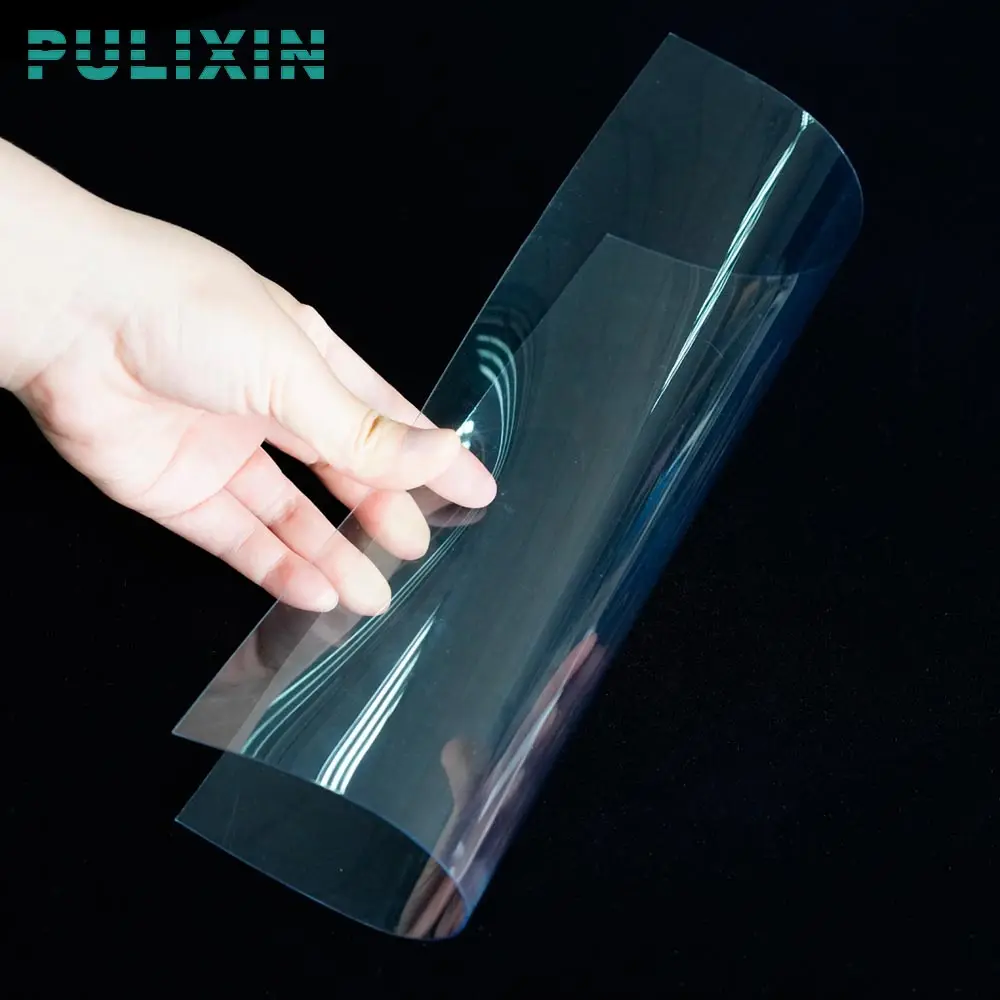 Pulixin Transparent R-PET Recycled Plastic Sheet In Roll For Thermoforming