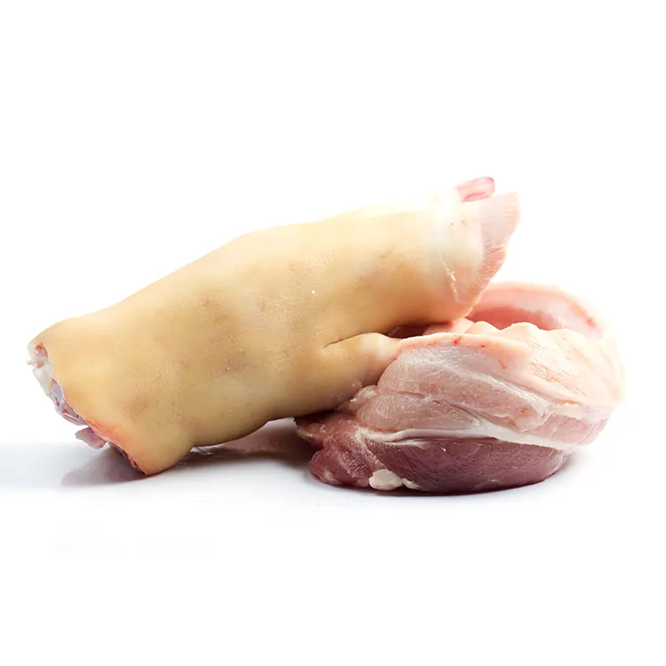 Brazil Origin Frozen Processing Fresh Pork Meat Product 17-18 Cm 20kg Packaging Frozen Pork Front Feet