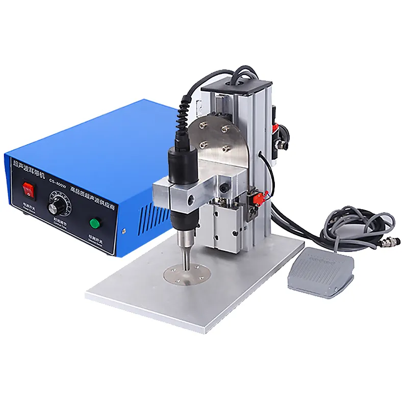 Hot sale! Ultrasonic spot welding machine, mini spot welder, portable ear loop spot welder