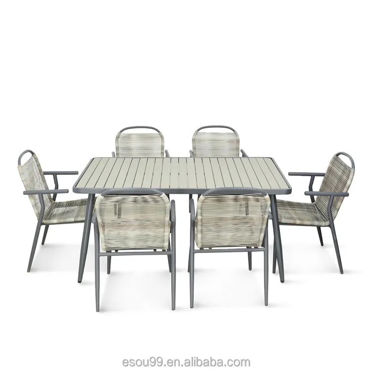 2021New Style Modular Sectional Outdoor table Set Garden Lounge Set Outdoor Garden Furniture Patio Table And Chair Set Outdoor