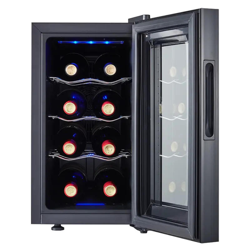 Hotel Commercial Small Wine Cooler/thermostatic wine cabinet/home ice bar chip cooling vibration free wine cooler cigar cabinet