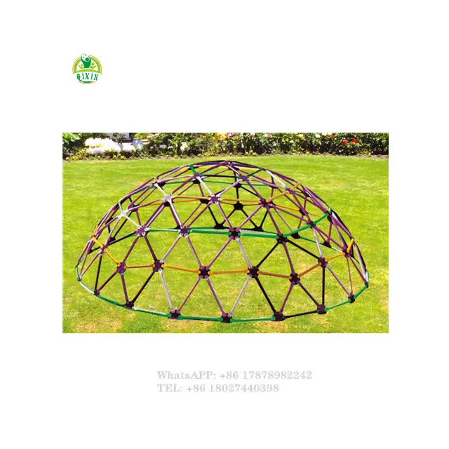 Fashion Design Dome Climber for kids, outside kids climbing structure from guangzhou QX-094A