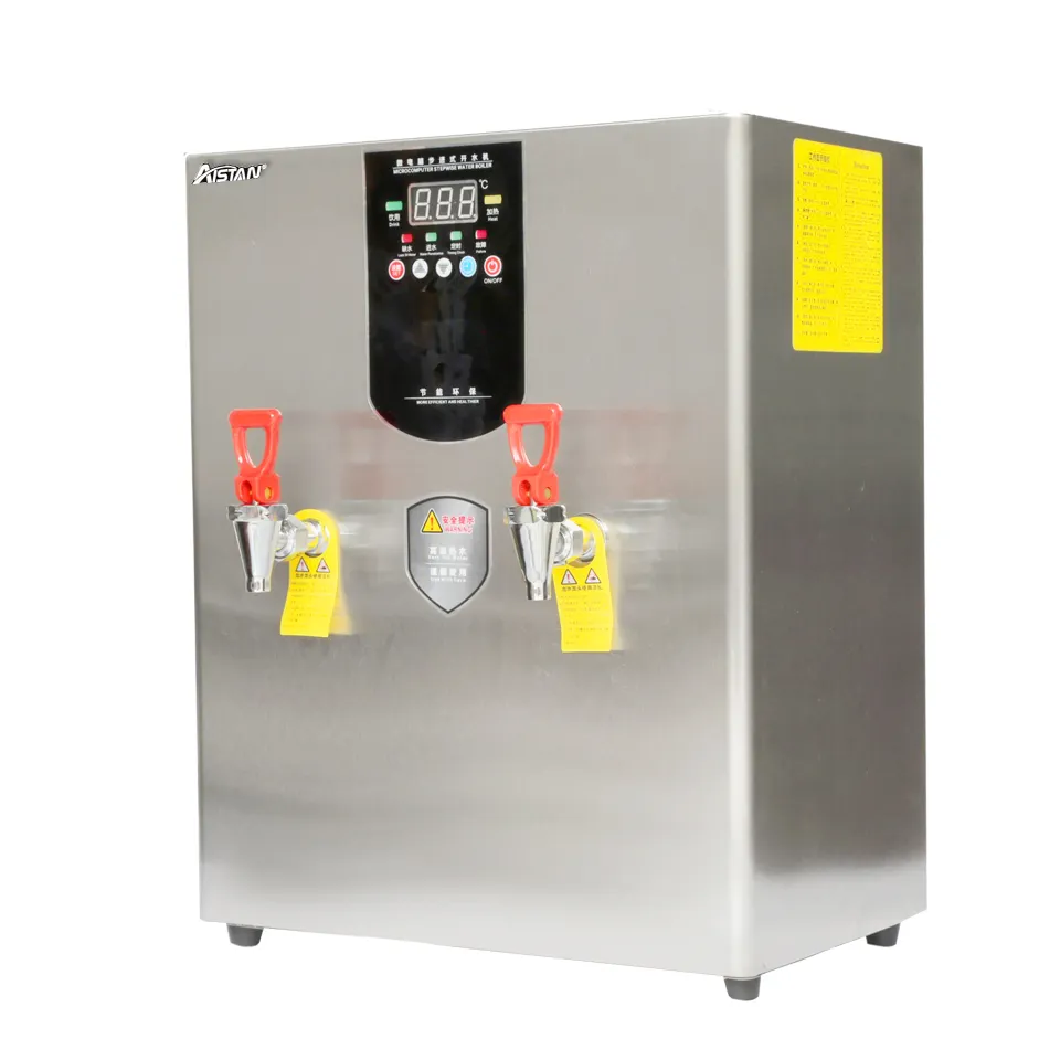 KW30L Commercial big drinking water boiler commercial stainless steel electric stepwise water boiler 30L 40L 60L 220V