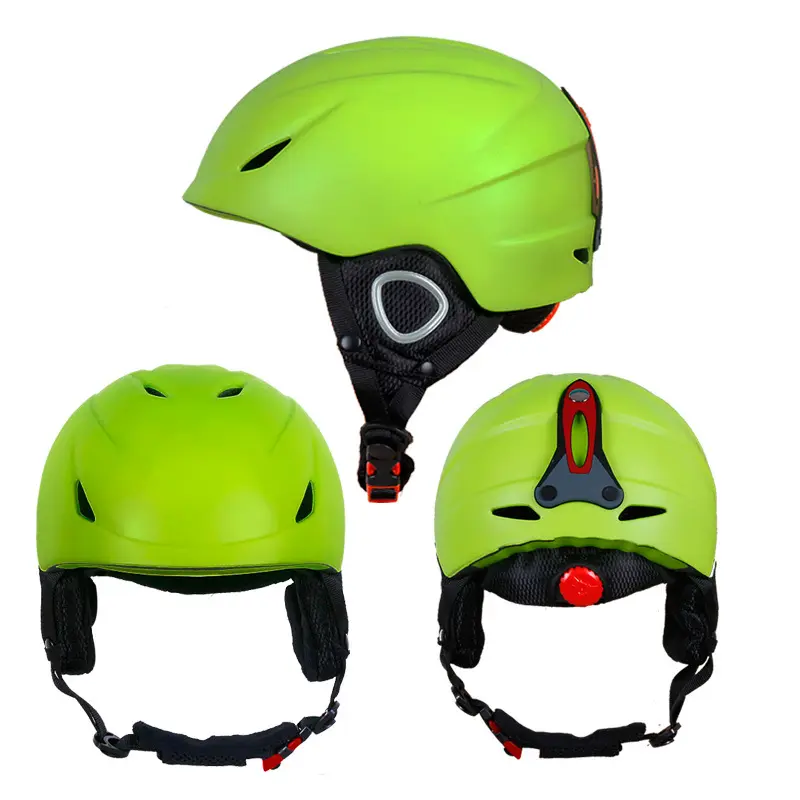 Custom Adult Snow Ski Helmet Integrally-molded Snowboard Helmet Keep Warm Safety Skating Head Protective Helmet