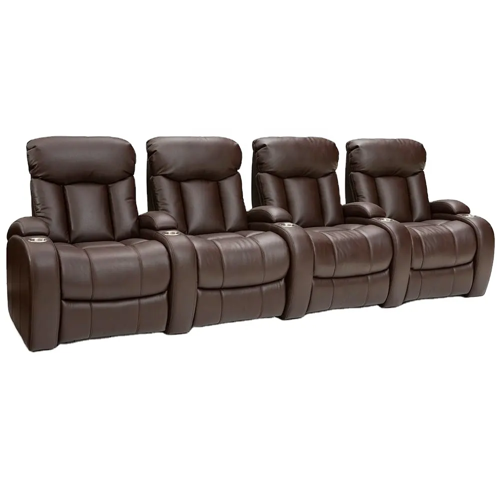 JKY Furniture Electric Home Theater Movie Seating Sectional Sofa Couch For Living Room