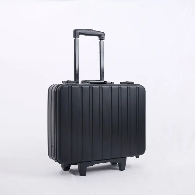 Чемодан на колесиках, чемодан для путешествий, Модный высококачественный большой алюминиевый чемодан на колесиках