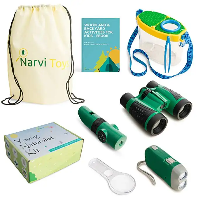 Outdoor Explorer Kit Nature Exploration Kit Bug Catcher Kit With Binoculars Critter Case Insects