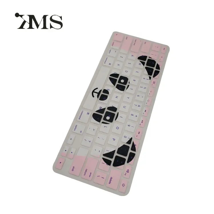 Custom Eco-friendly Soft Silicone Keyboard Cover Animal Print Keyboard Protective Film For Laptop