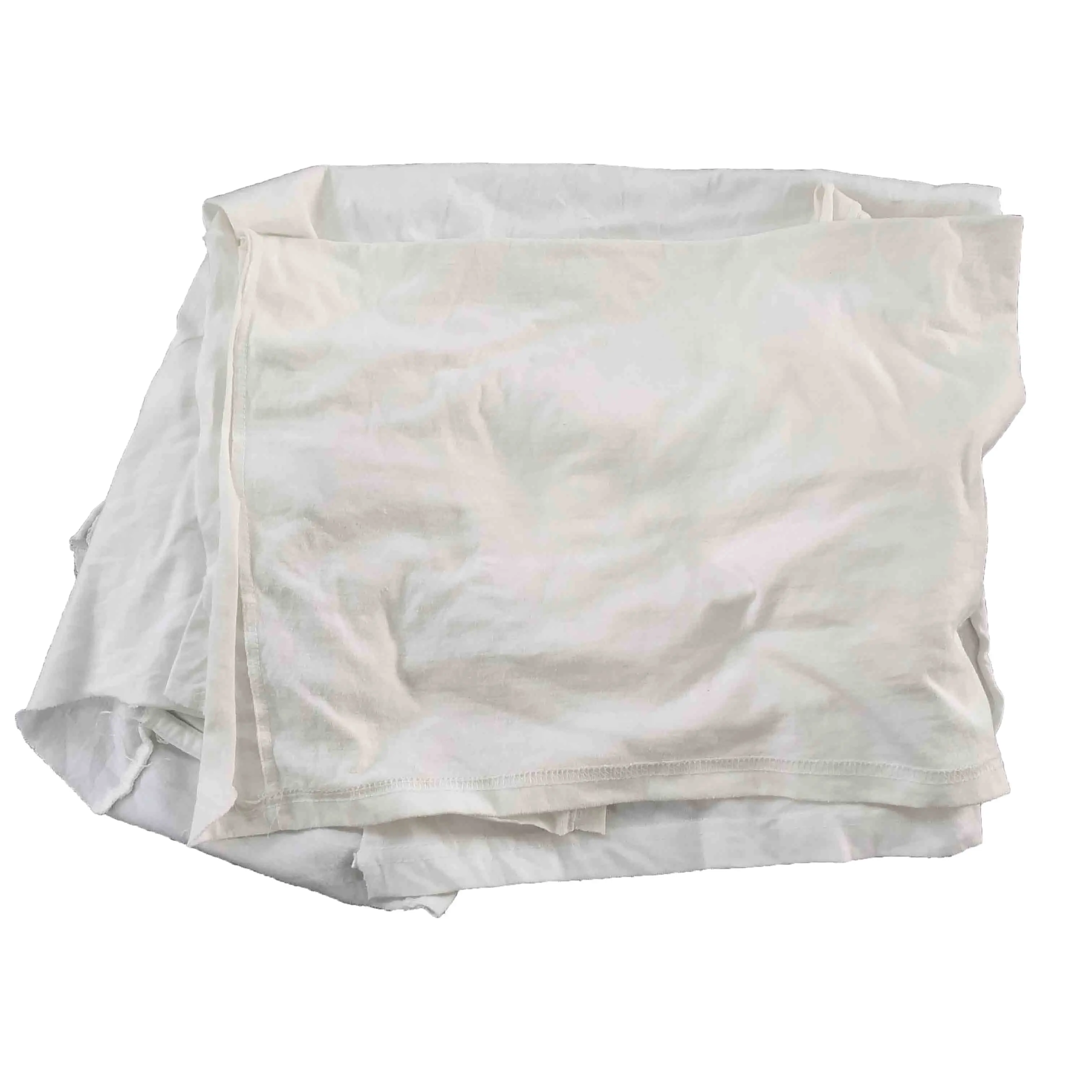 Многофункциональные тюки 25 кг, хлопковая тряпка, белая трикотажная ткань для одежды, тряпки для протирания