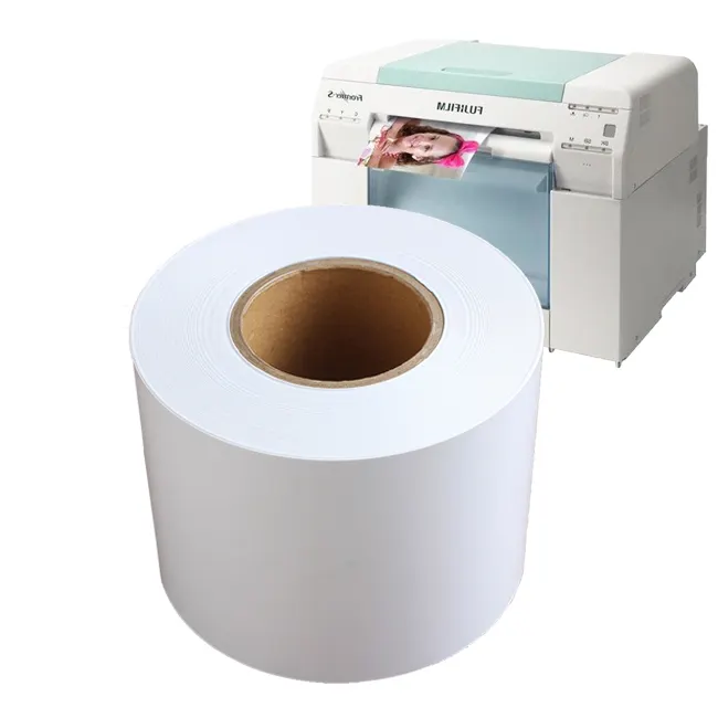 Imatec 6 inch glossy RC photo paper digital dry minilab for Fuji Noritsu plotter printing