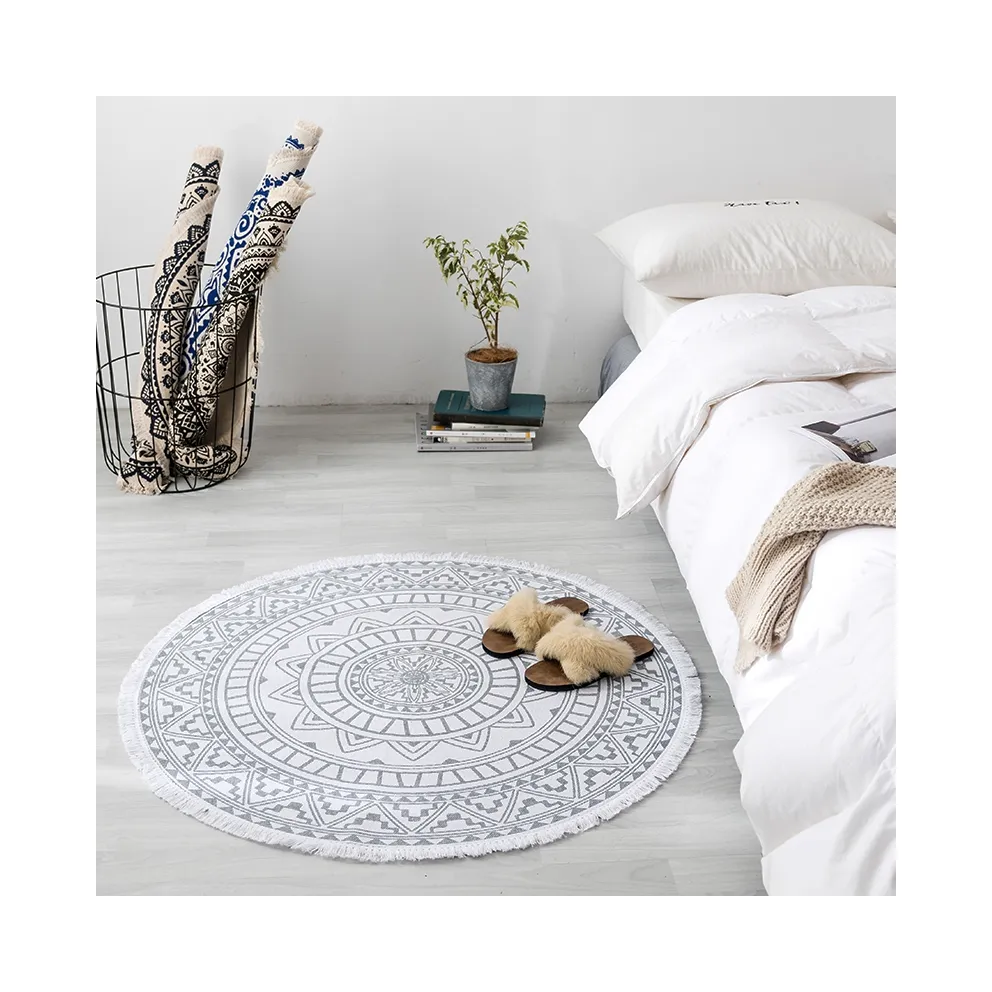 Round new cotton bath carpet Cute Room Decor for Kids Room, Teen's Room, Nursery Room