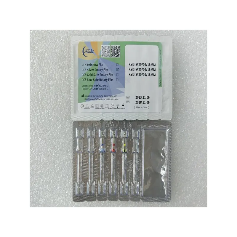 Цена со скидкой RCS Серебряная ротационная пилка стоматологические пилки Kalti-S #15/06/21 мм