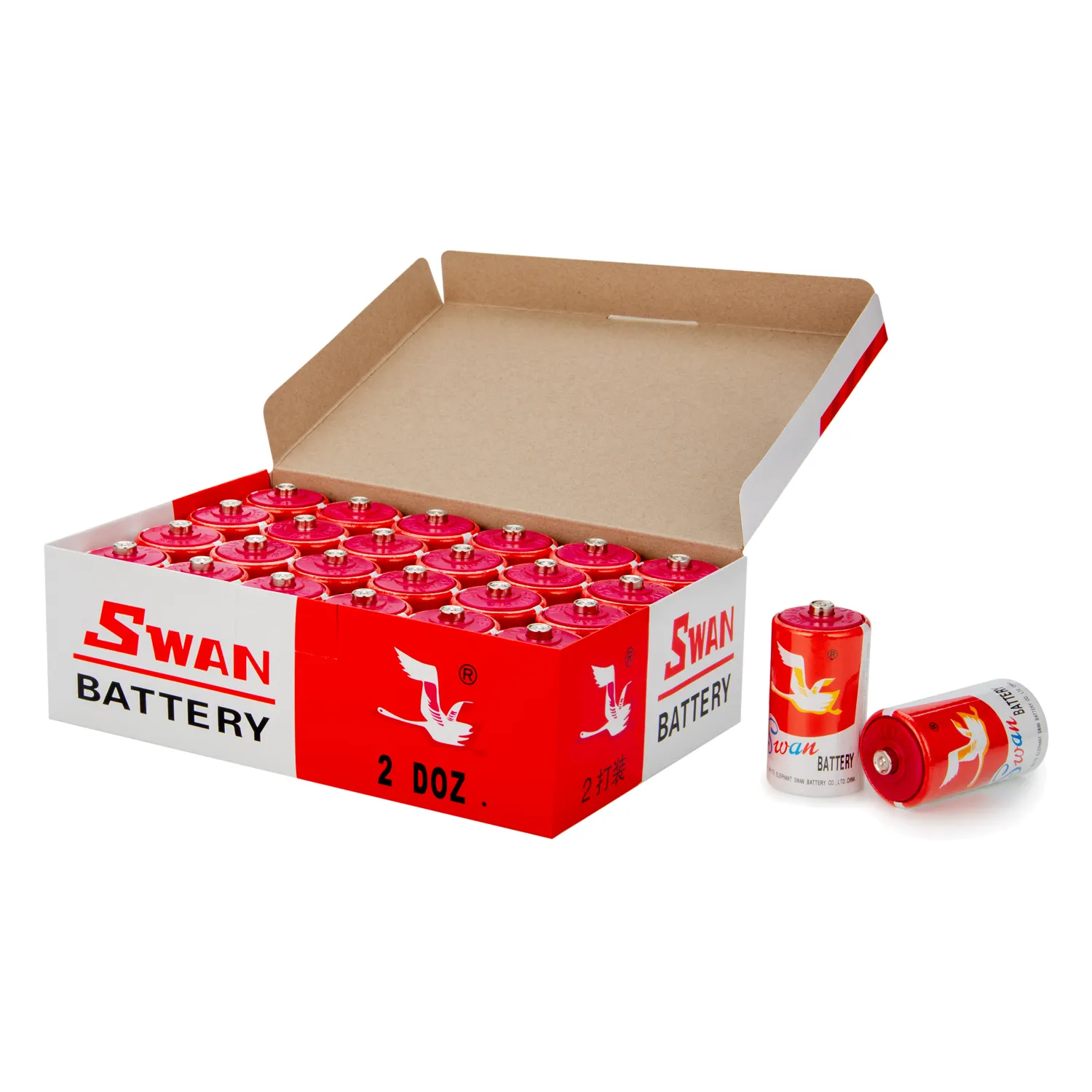 Swan Brand Carbon Zinc Battery R20S