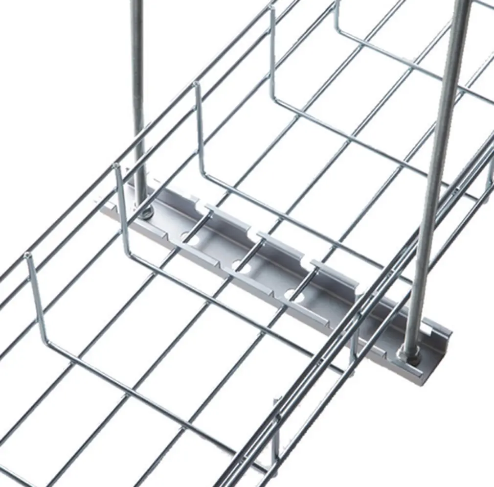 OEM hot dipped galvanized steel metal cable support Wire mesh cable tray
