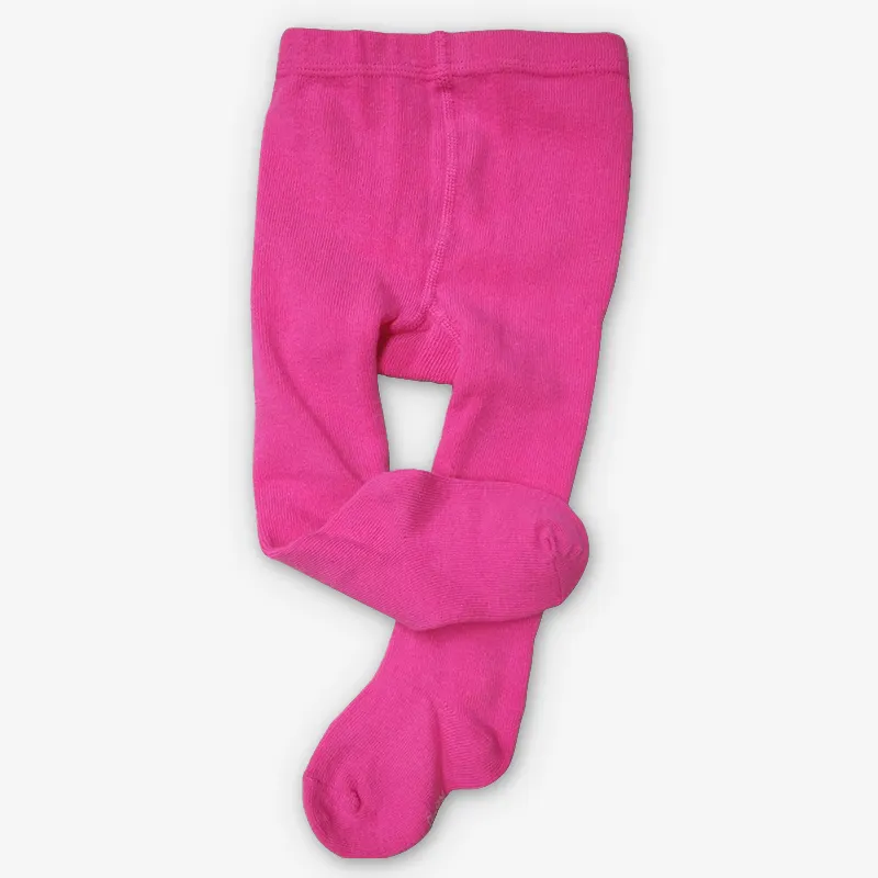 China reliable manufacturer wholesale pure pink baby cotton tights