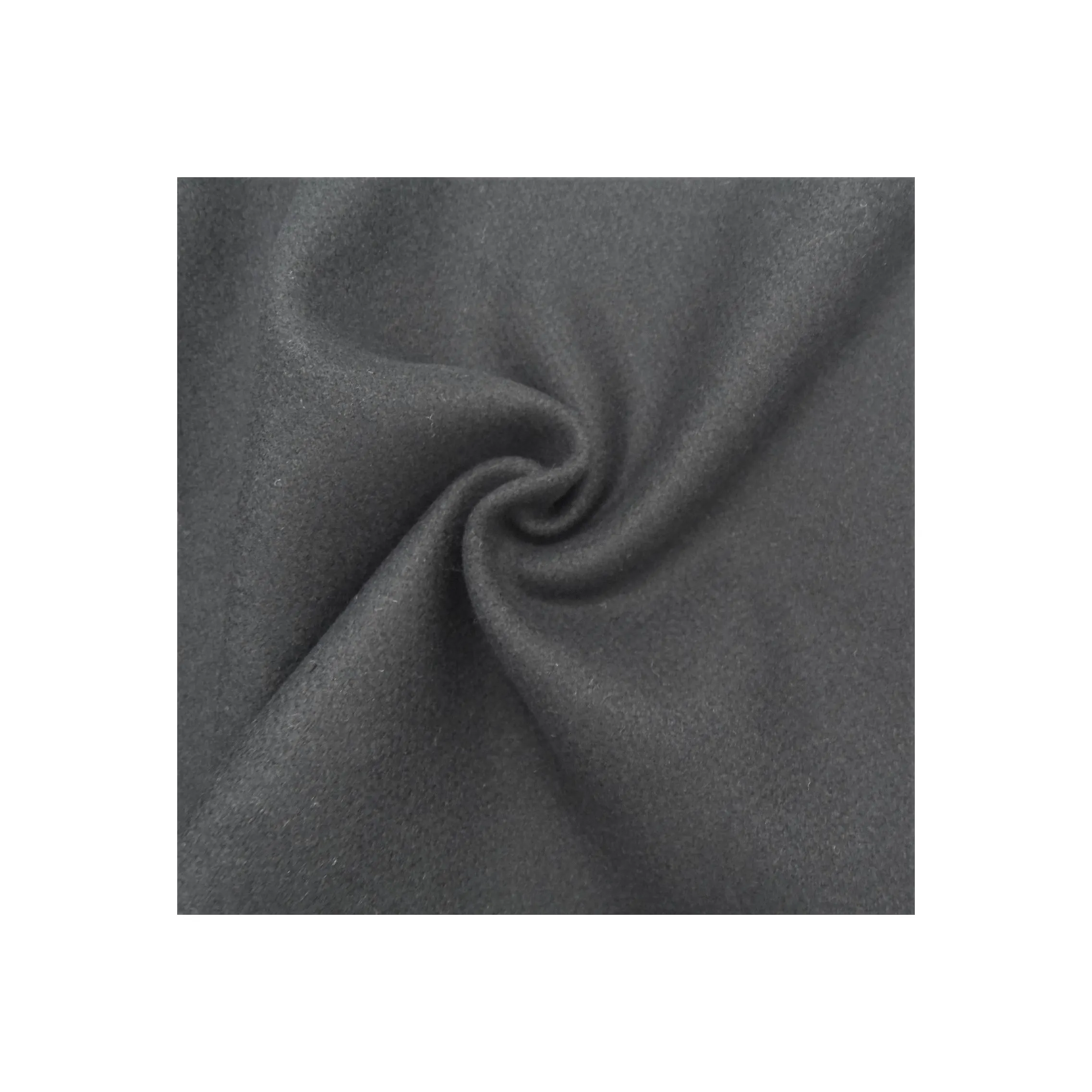 double face wool polyester blended woolen leisure cloth two sides wool fabric fancy woven fleece textile for overcoat