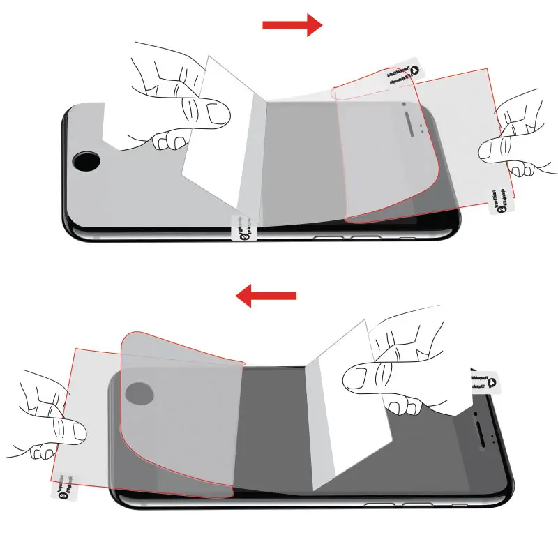 Sunshine Hydrogel Film , Rock Space Hydrogel Screen Protector Film , 4 Layers Hydrogel Wet Apply Film 180*120Mm Sheet