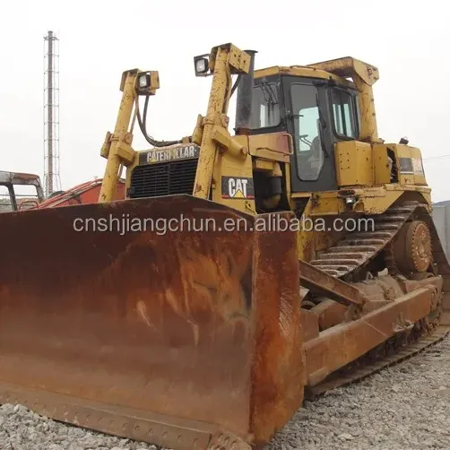 Оригинальный хорошо ухоженный CAT D9R Подержанный бульдозер для продажи