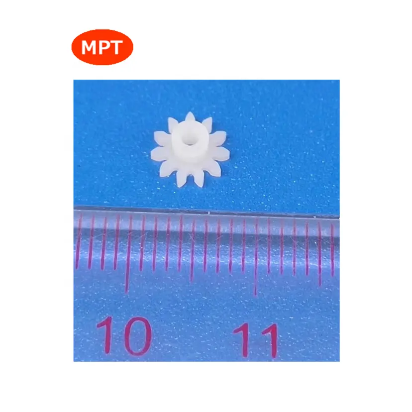 OEM factory custom injection molding high precision plastic delrin 100P gears with more than 20 years experiences