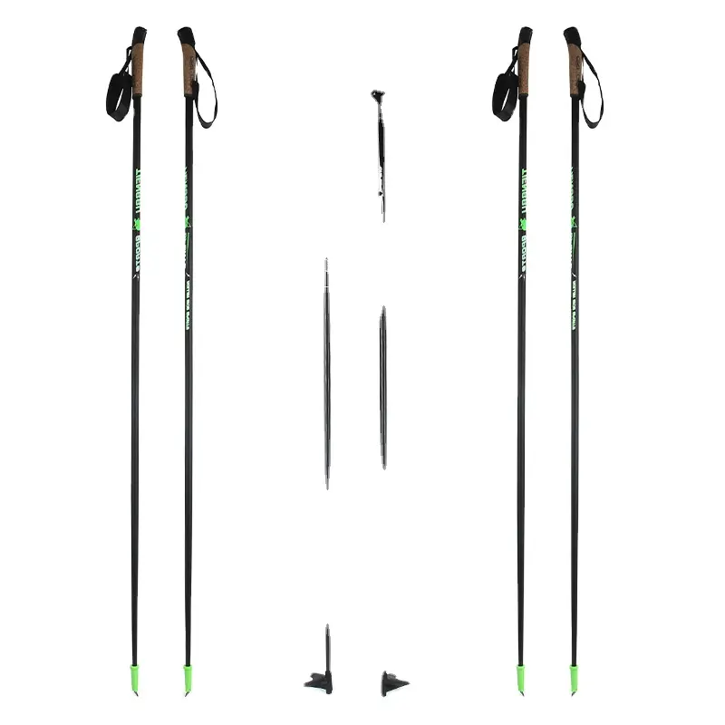 Wholesale Nordic Custom Carbon Fiber Alpine Cross Country Roller Ski Poles