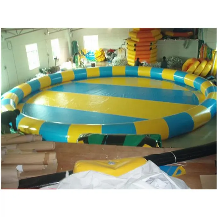 Factory price square inflatable swimming pool for water park D2003-1