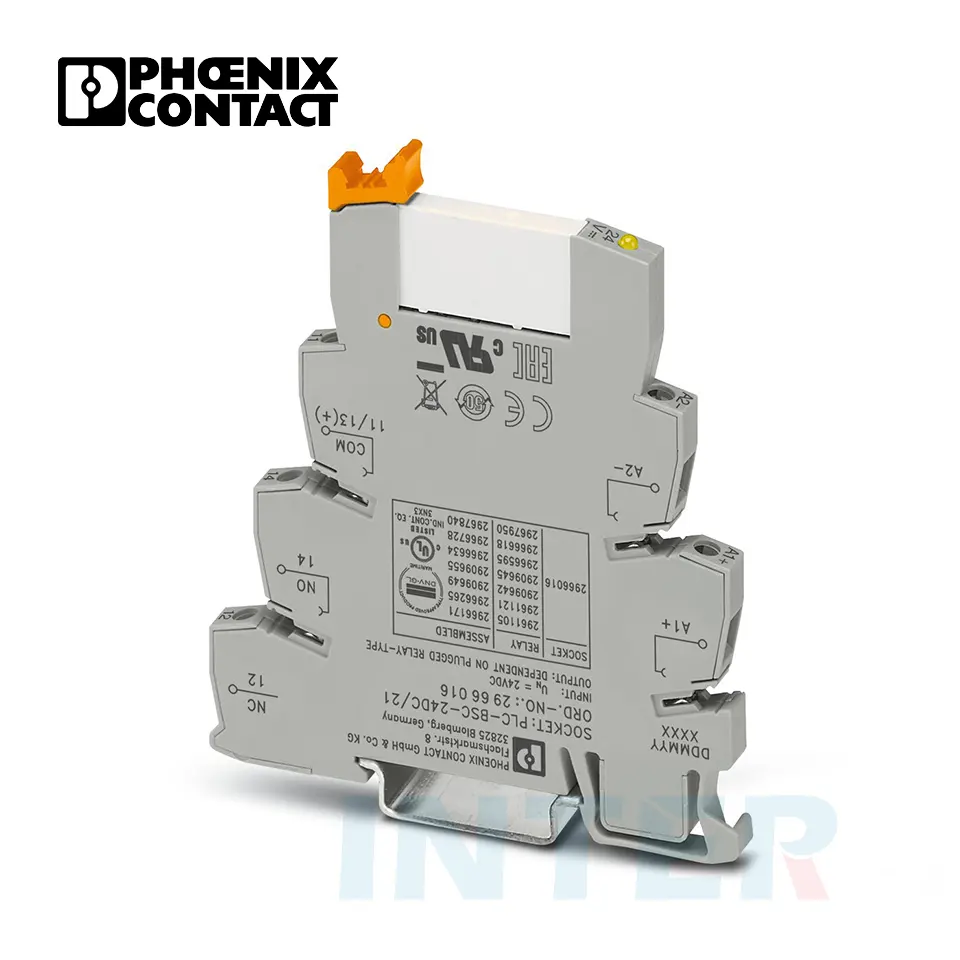 2966171 PLC-RSC- 24DC/21 модуль реле Din-рейка тонкое реле