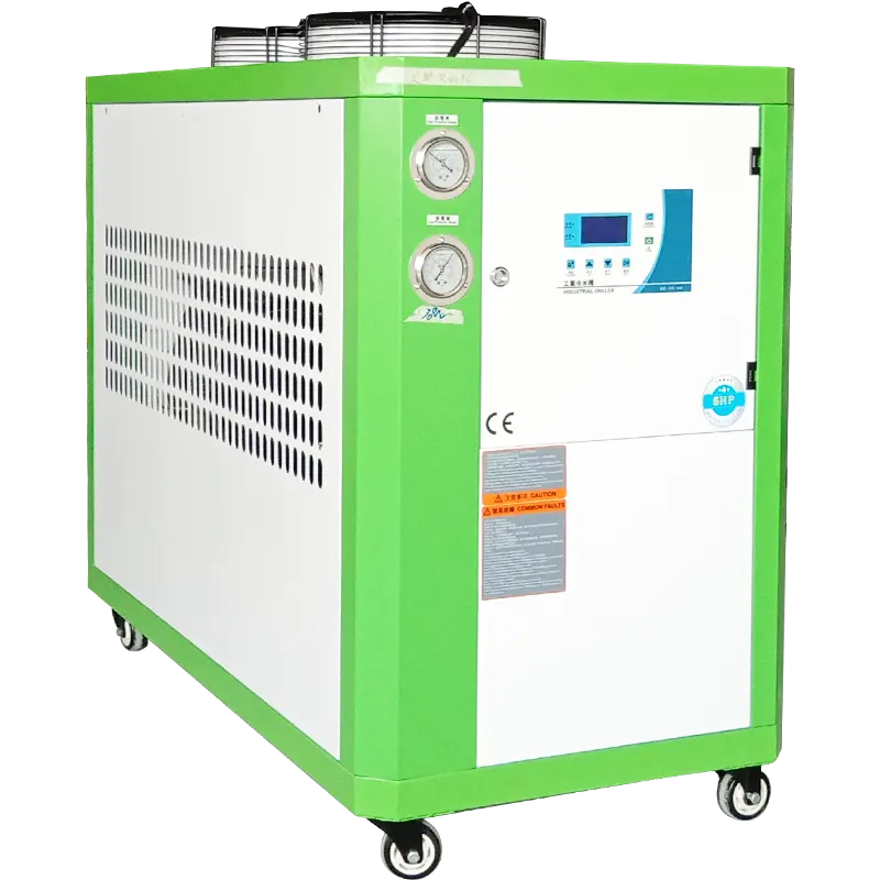 Wholesale price CE standard plastic industry small air cooled water chiller